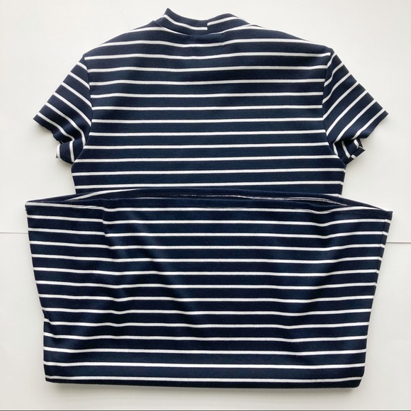 Reformation Mock Neck T-shirt Dress - Picture 8 of 10